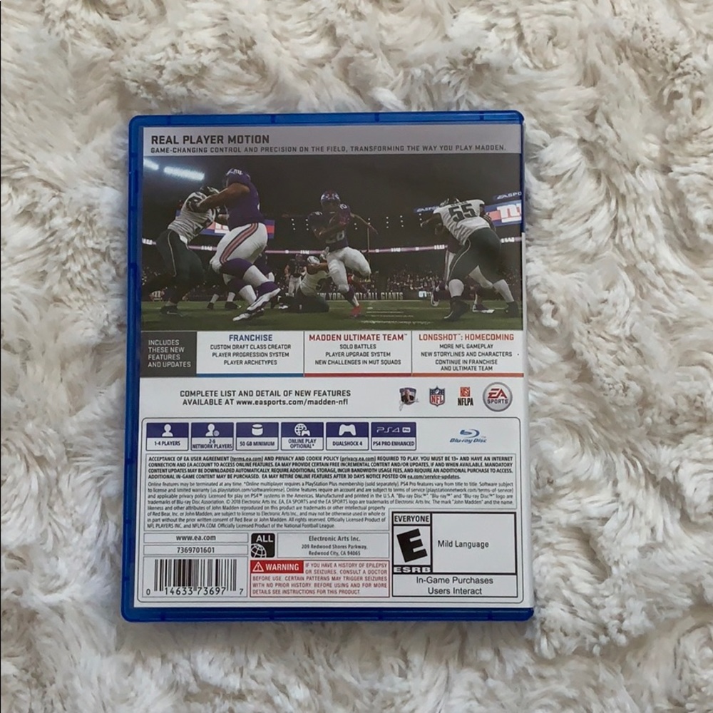 Madden 19 PS4 Video Game - Picture 2 of 3